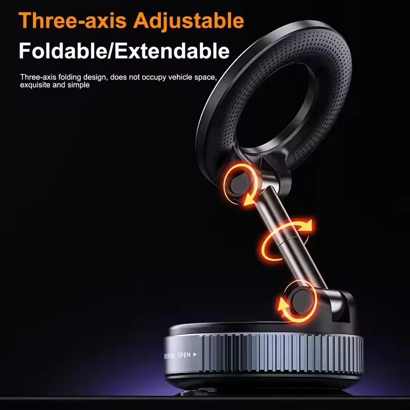 Support magnétique pour téléphone de voiture
